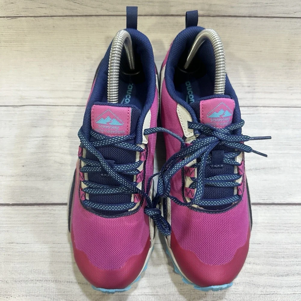 Saucony Peregrine 12 Trail Running Shoes Womens 5.5‎ Pink Purple